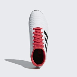 Adidas Predator 18.3 Artificial Grass Gyerek Focicipő - Fehér [D30781]